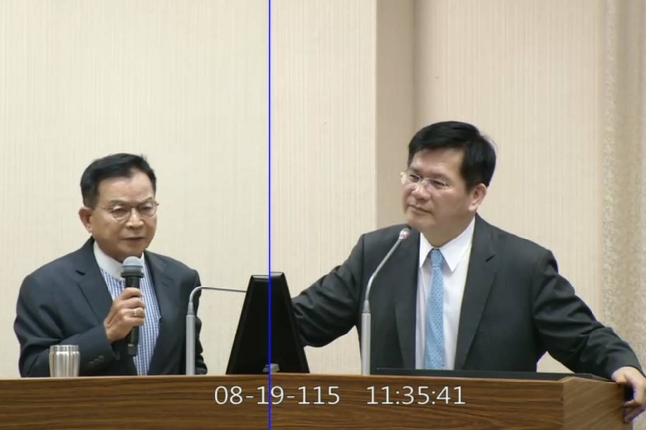 賴士葆質問林佳龍：只敢講「尊重」日本二戰侵略　「連遺憾都不敢」讓人瞧不起