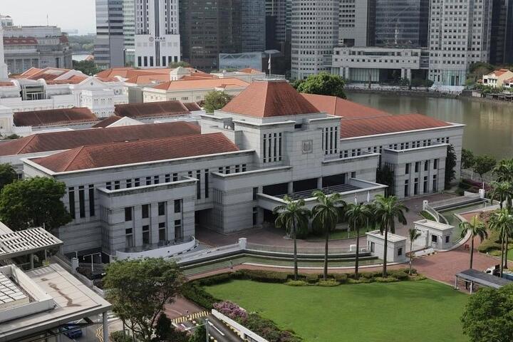 新加坡多名政府官員與公務員收到深偽技術變造的勒索電郵。圖/新加坡國會大廈，取自新加坡國會官網