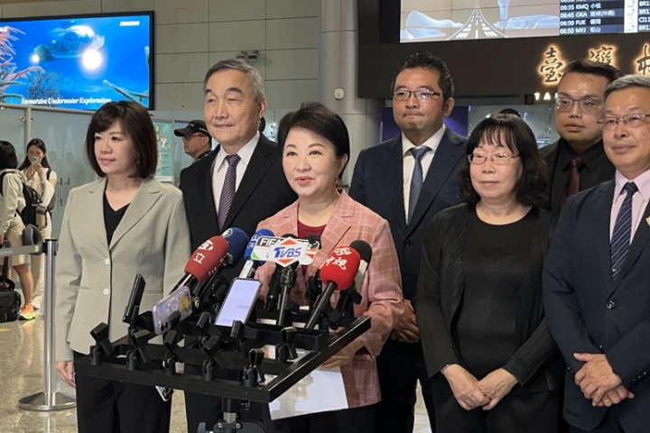 各國提前押寶？盧秀燕啟程出訪歐洲三國　享「蔡英文總統規格」接待
