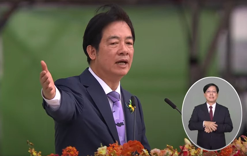宣示拚經濟！總統賴清德：台灣有能力成為「經濟日不落國」。圖/取自總統府直播