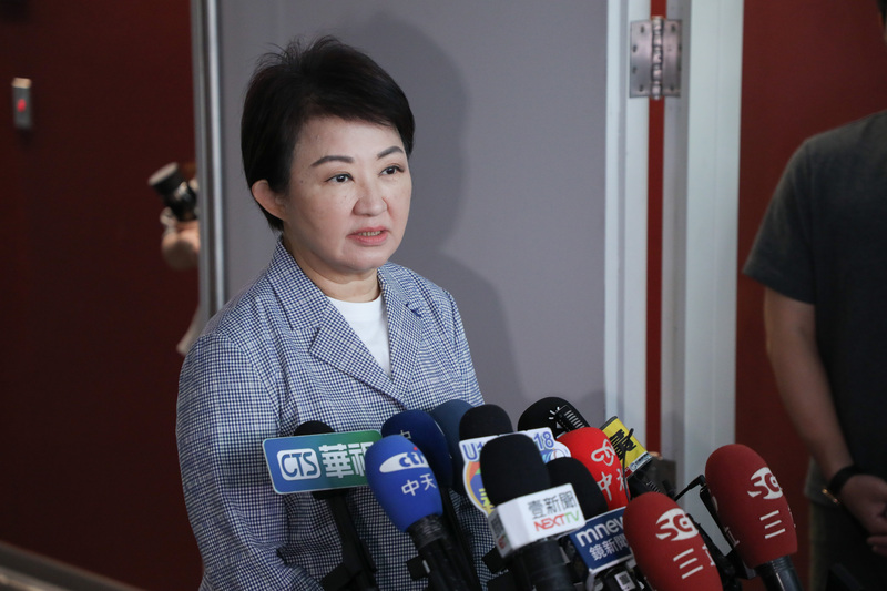 國民黨主席選舉開跑，台中市長盧秀燕不選，導致如此百家爭鳴。圖／中央社