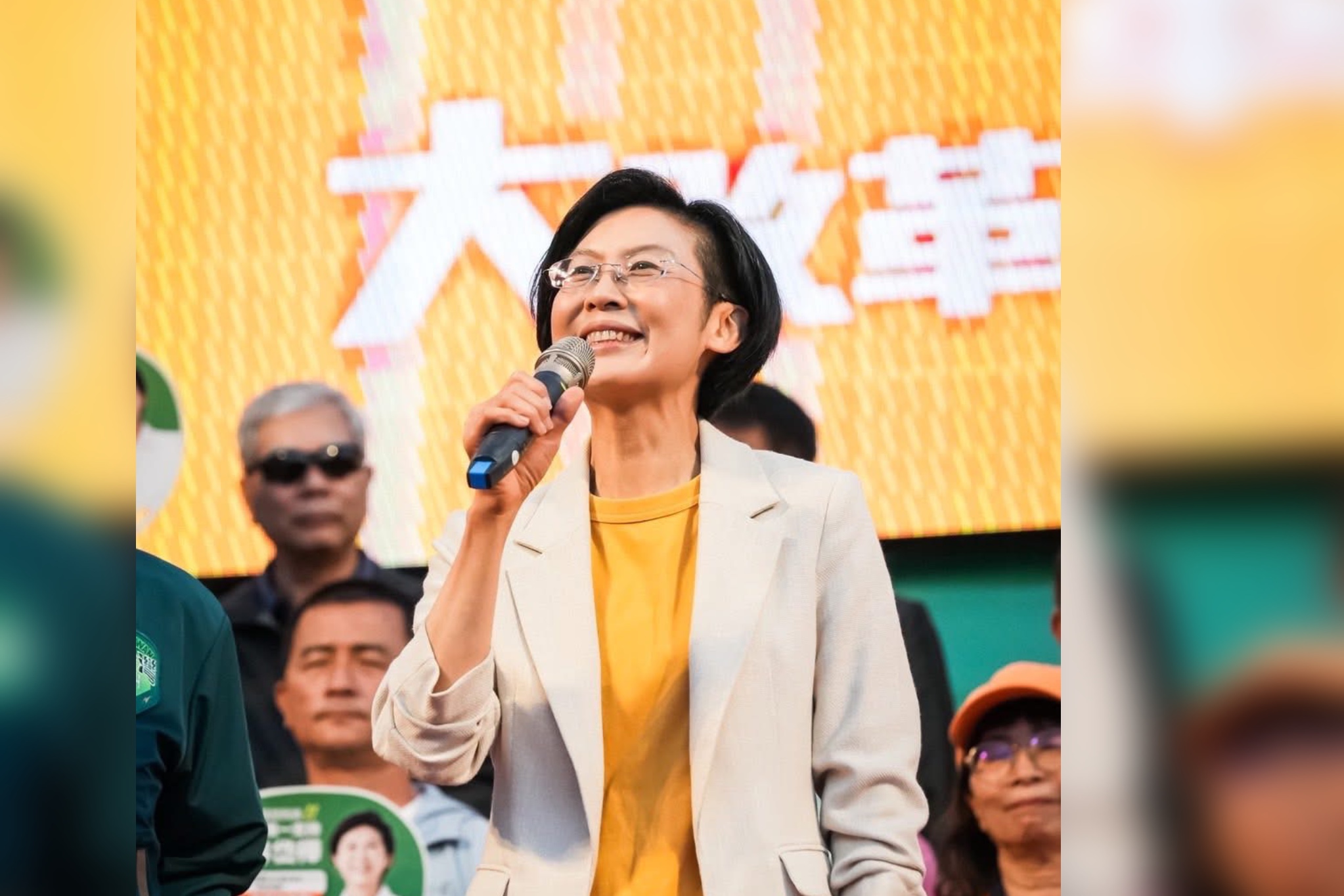 曝有暗黑勢力要她退選　林岱樺：我不是被嚇大的