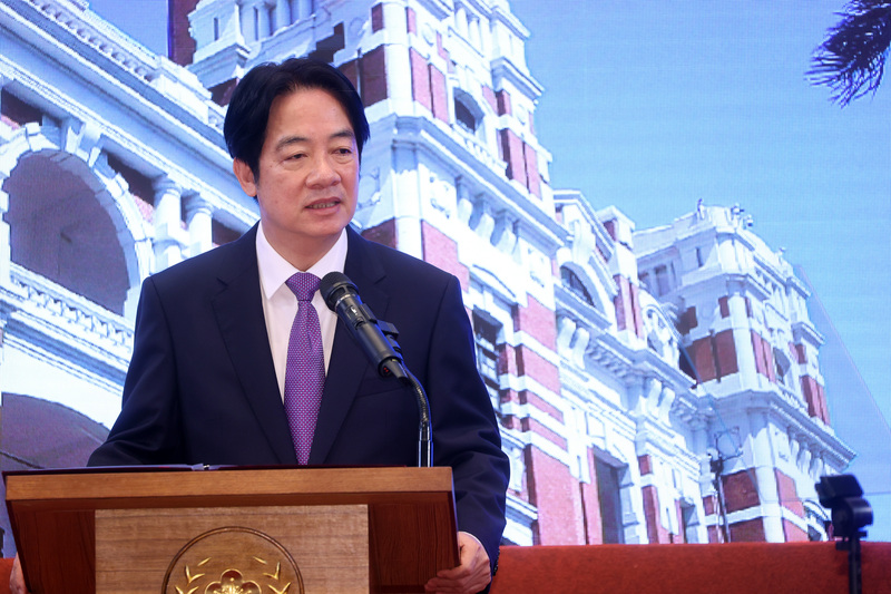 立院處理國會改革覆議案，總統賴清德：不是對抗立法院，但盼能充分討論。圖/中央社