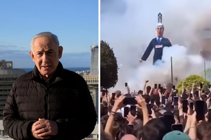 傳統祭典將納坦雅胡巨型塑像炸個粉碎　以色列控西班牙政府煽動仇恨