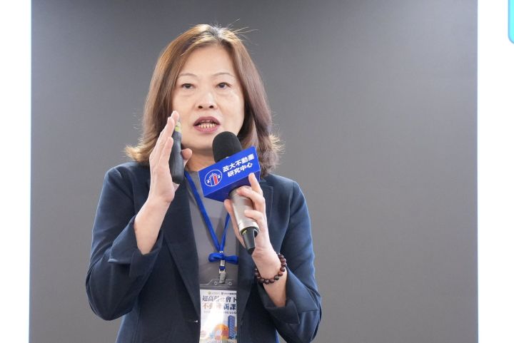 地政士公會全聯會不動產學院院長李嘉嬴指出,隨高齡化加速,不動產資產傳承將成為重要課題。圖/梅花新聞網記者陳思豪攝
