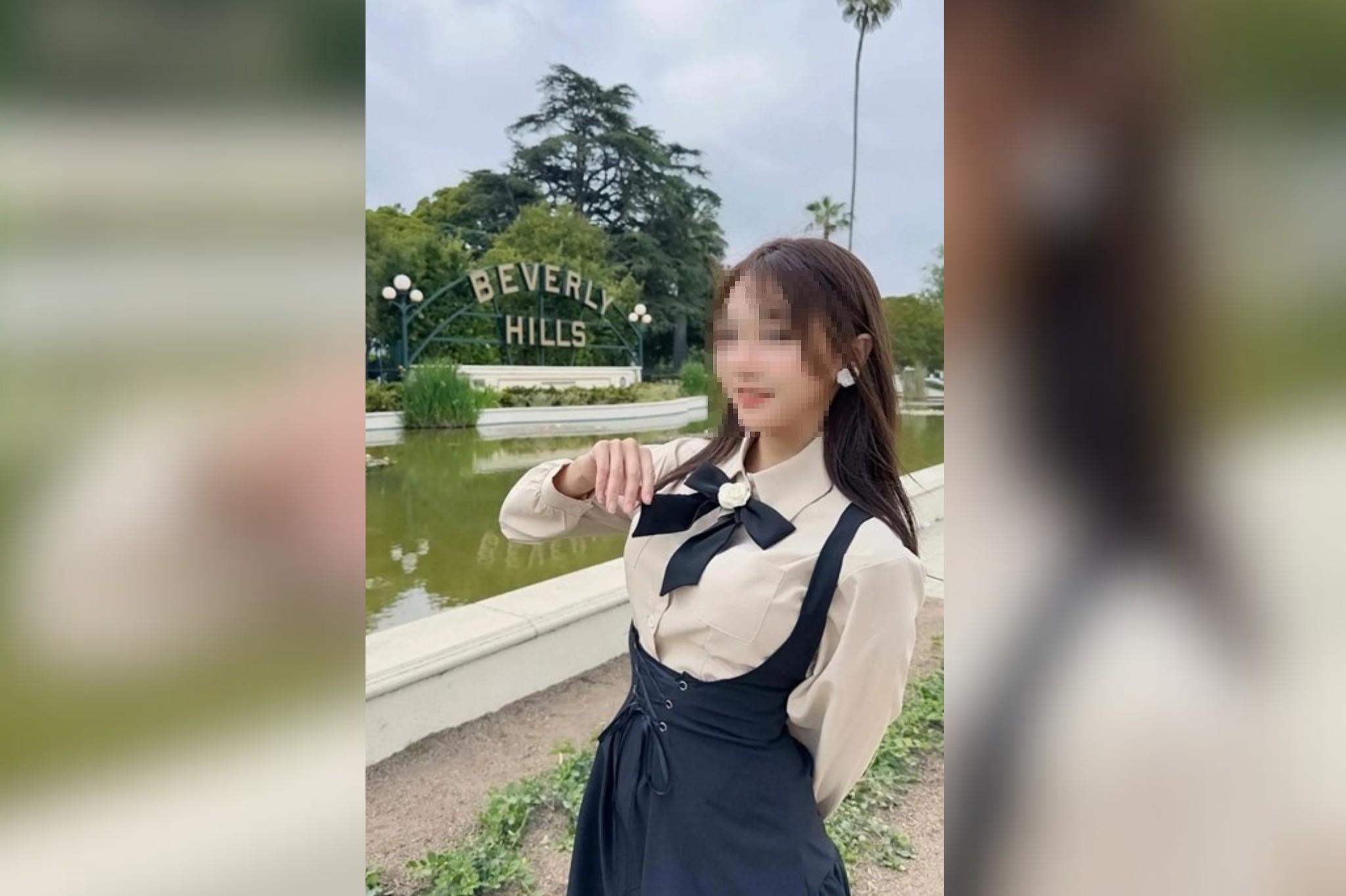 嫩模Sharon因婉拒與富商施宗明親密被控詐欺。（圖/引自Sharon IG）