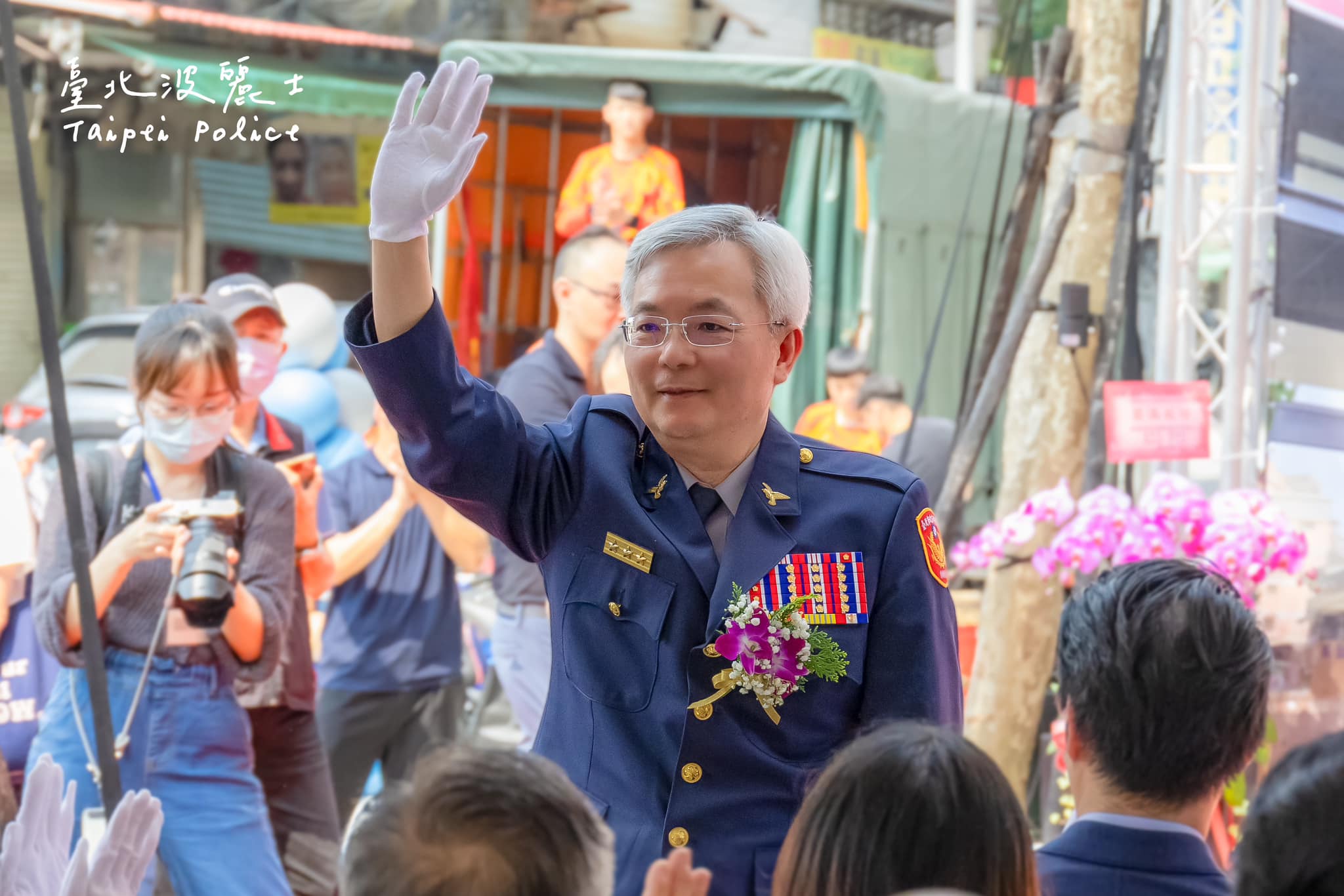行政院任命台北市警察局長張榮興高陞警政署長。圖/台北波麗士臉書粉專