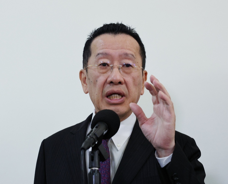 外界盛傳4架無人機「援贈變採買」對此,顧立雄雖稱不是這樣,但又表示,因涉台美軍事交流默契與細節,無法公開說明。圖/中央社