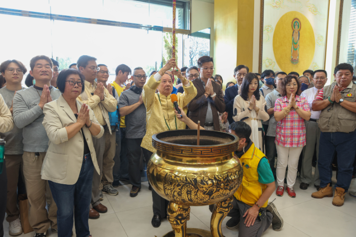 南投埔里大梵寺恭祝大梵天王聖誕　妙天禪師感恩天地養育之恩