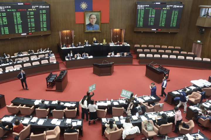 日前傳出立法院在野陣營將《財劃法》預算案與1.25兆元軍購案綁在一起，要求賴清德總統支持藍白版本《財劃法》預算案。圖/中央社