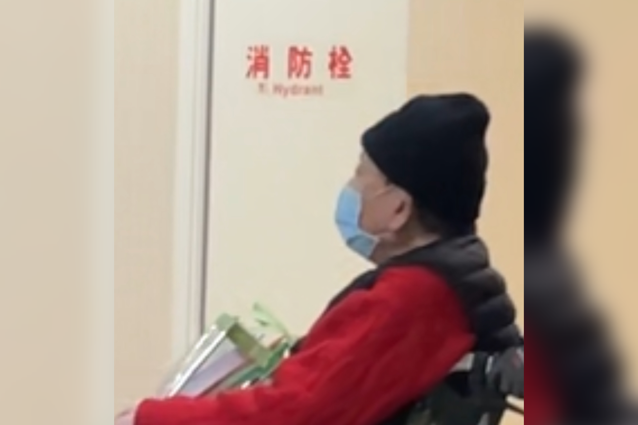 威京集團主席沈慶京今天（20日）出席北院召開的程序準備庭。圖/記者洪子苓攝