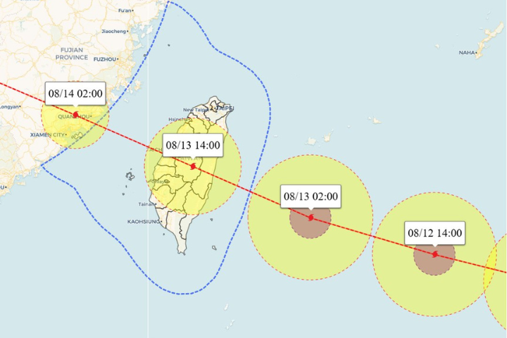 颱風楊柳最新路徑公布！這天影響最劇 氣象專家：宜蘭以南防豪大雨