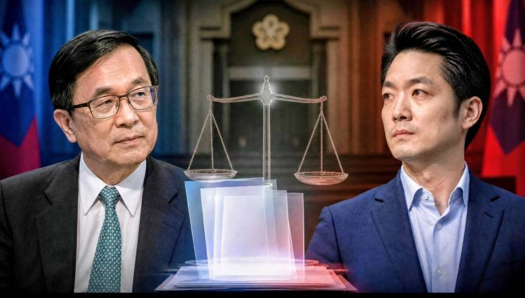 前總統陳水扁近日針對台北市長蔣萬安長子蔣得立取得國際交換學生資格一事發表看法,引發輿論爭議。(圖/台灣國際戰略學會提供)
