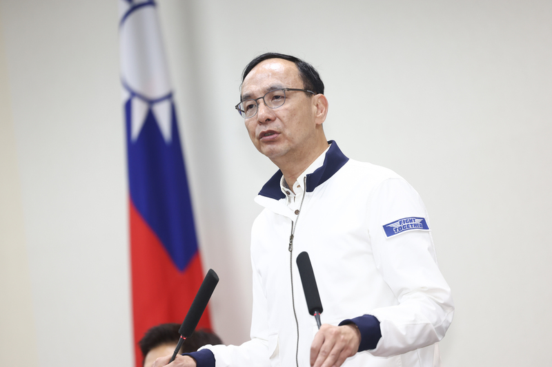 控黃呂錦茹遇「民主黑牢」 朱立倫：賴清德綠共手法堪比希特勒