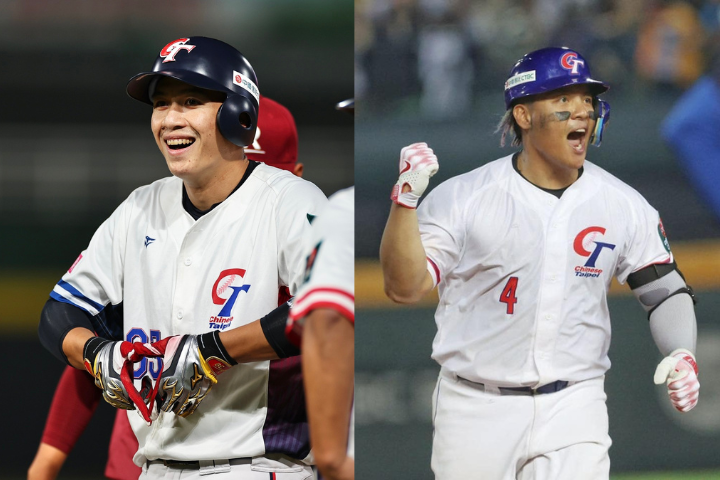 日媒十分看好台灣隊的打者林立（右）、吉力吉撈・鞏冠（左）。圖/取自CPBL 中華職棒、吉力吉撈・鞏冠臉書