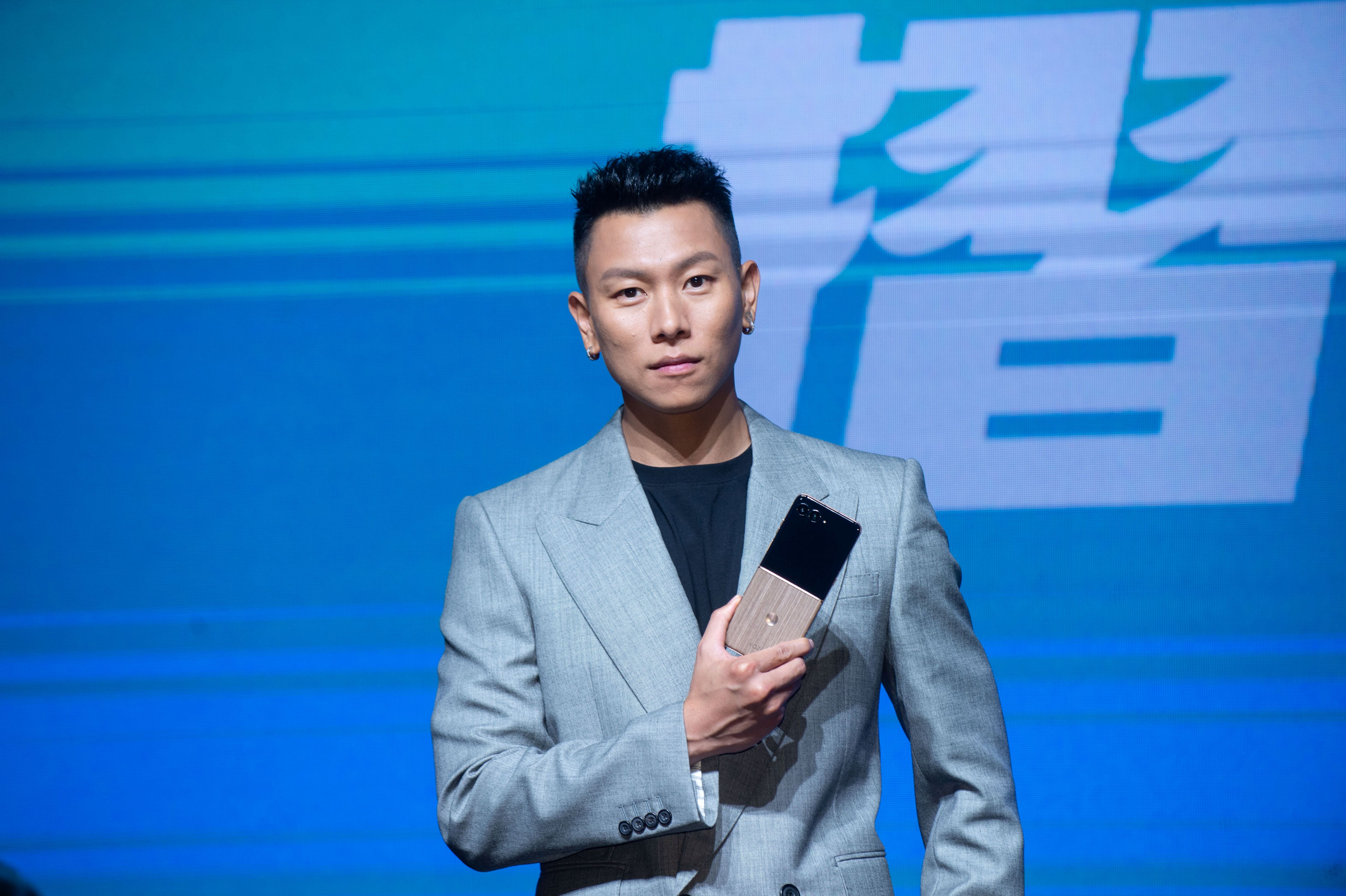 Motorola新機發表，請來瘦子E.SO代言。圖/ 陳思豪攝