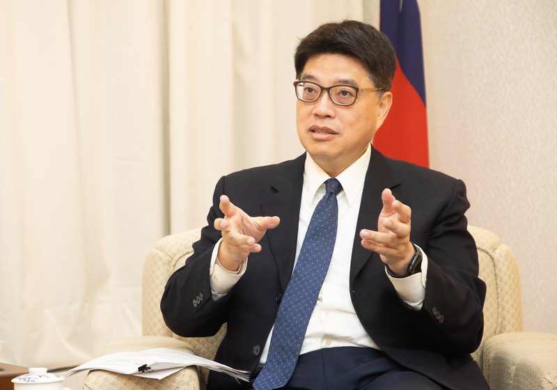 陸委會主委邱垂正今天（3日）表示，歡迎陸媒來台駐點，《海峽導報》釋出的名額將轉給其他陸媒，（資料照）。圖/中央社