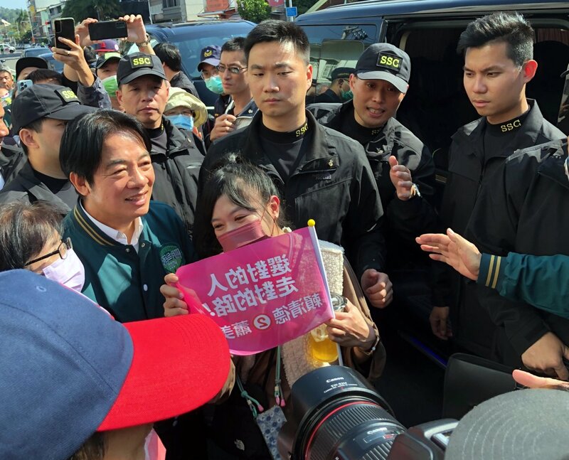 民進黨總統候選人賴清德最近不斷被爆「私生子」疑雲。圖／中央社