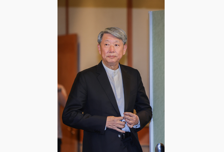 今日內閣人事公布，崇岳集團董座郭智輝將出任經濟部長。圖/中央社