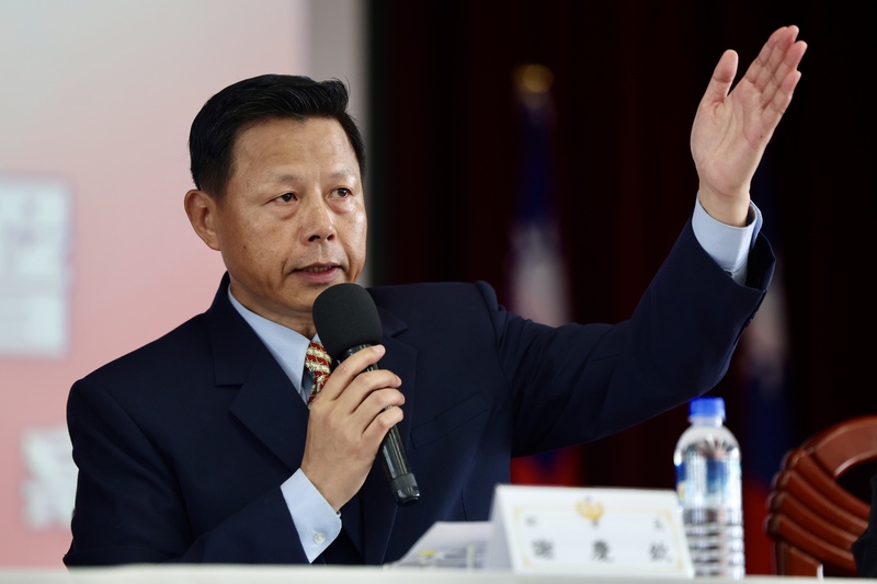 日前曾擔任過中共海軍艦艇艇長阮姓男子駕快艇直衝淡水河並宣稱要投誠，海巡署副署長謝慶欽等官員召開記者會說明，對此，有專家指出，兩岸危機早已迫在眉睫。圖/中央社
