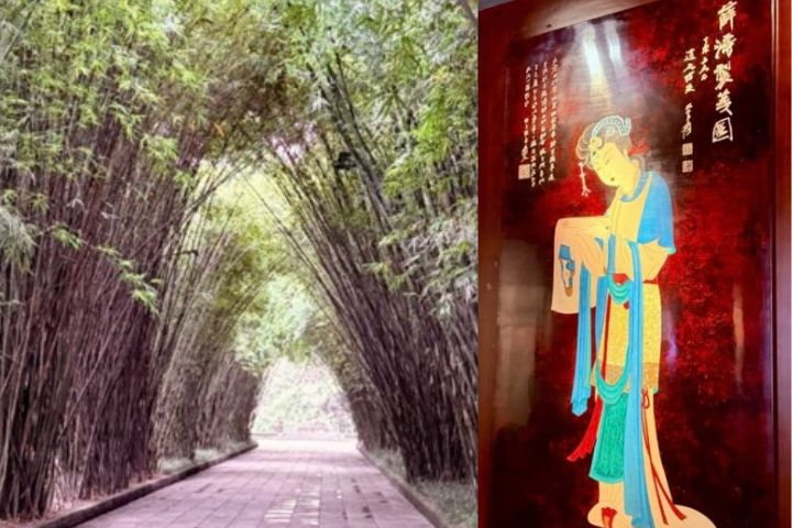 【四川詩路-4】成都望江樓遇見薛濤：一片竹、一張薛濤箋　看見千年前女子的生活美學