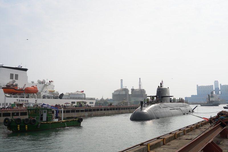 海鯤艦後續艦計畫編列19億9600萬5000元的年度預算，獲立法院以主決議無刪減方式初審通過。圖/取自中央社