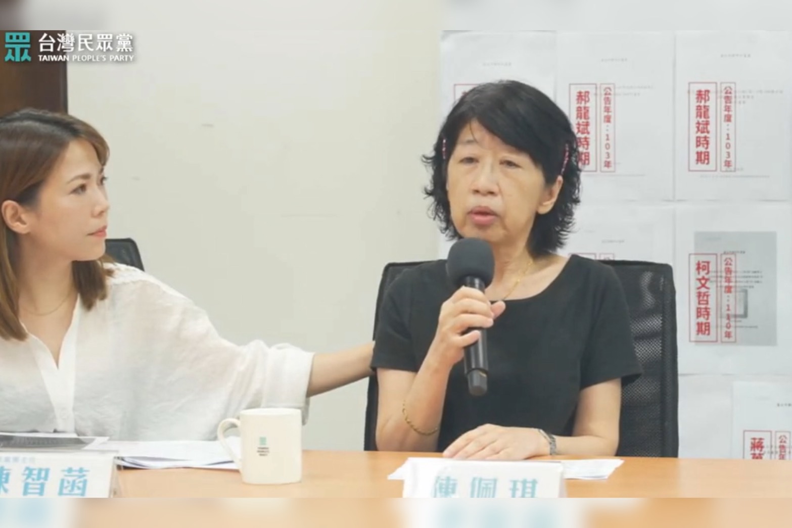 抗議民進黨害她家破人亡 陳佩琪哭喊：我要拿柯文哲相片到天安門 