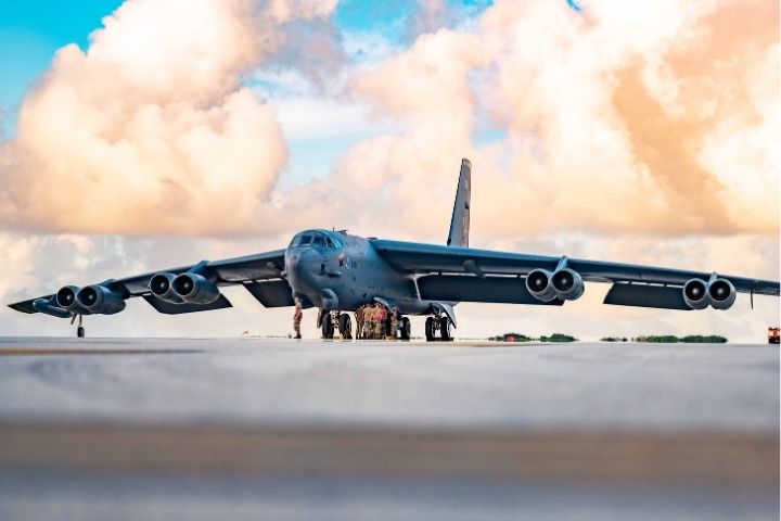 B-52服役逾半世紀,仍活躍第一線。圖/取自US Air Force