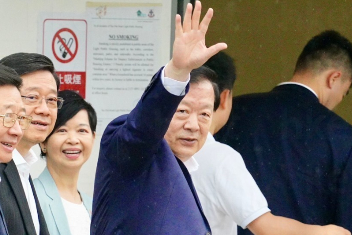 香港首份五年規劃啟動！夏寶龍訪港2天密集調研　聚焦科技產業布局