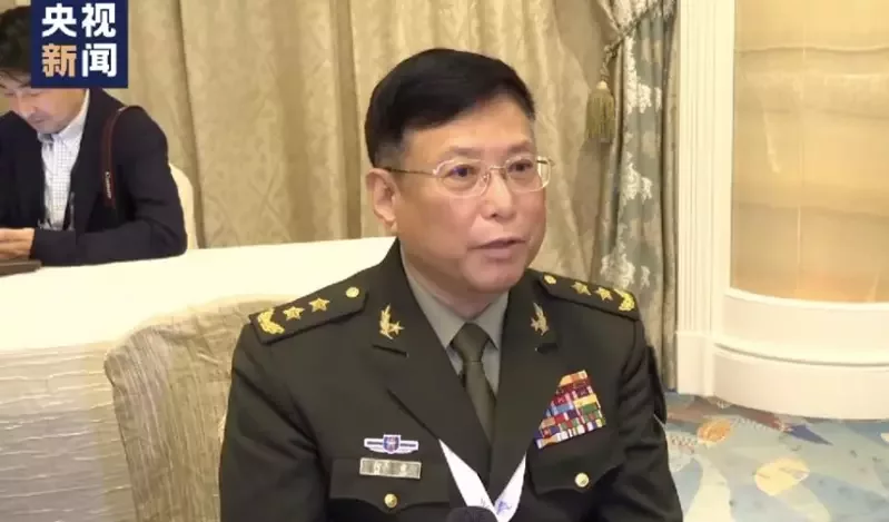 香格里拉對話會中方代表、軍科院前副院長何雷表示，日前的軍演是大陸對台作戰的預演。圖／取自央視網