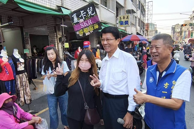 市場拜會拚輪替除弊　謝龍介：台南疼惜民進黨33年　已經夠了