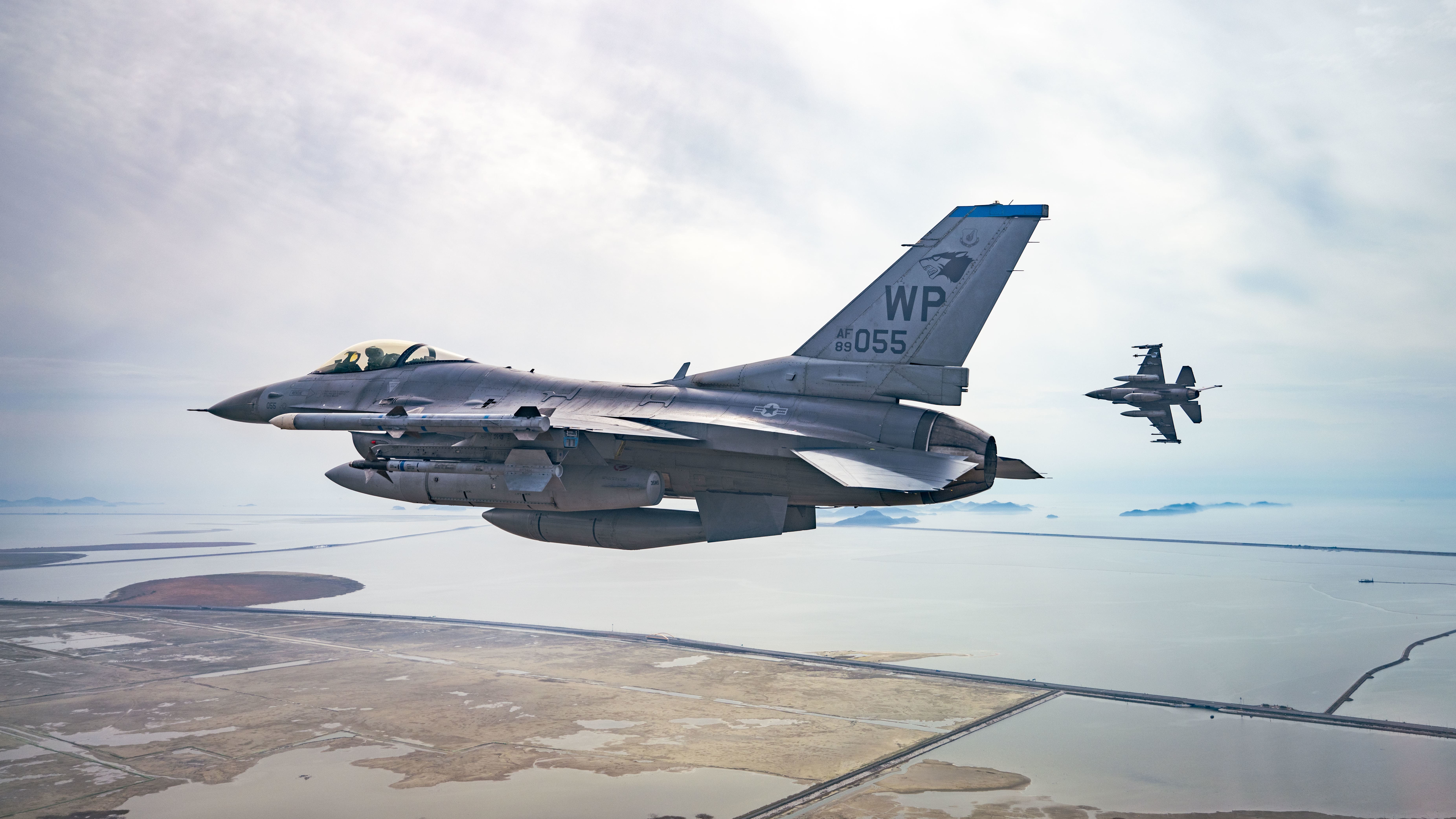 美製造的F-16戰機，7月可能進入俄、烏戰場中。 圖/取自美國空軍官網