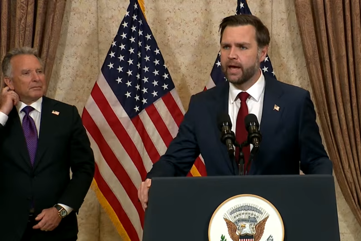 【快訊】【伊朗危機】范斯稱和平談判未達協議　美方重申核武紅線