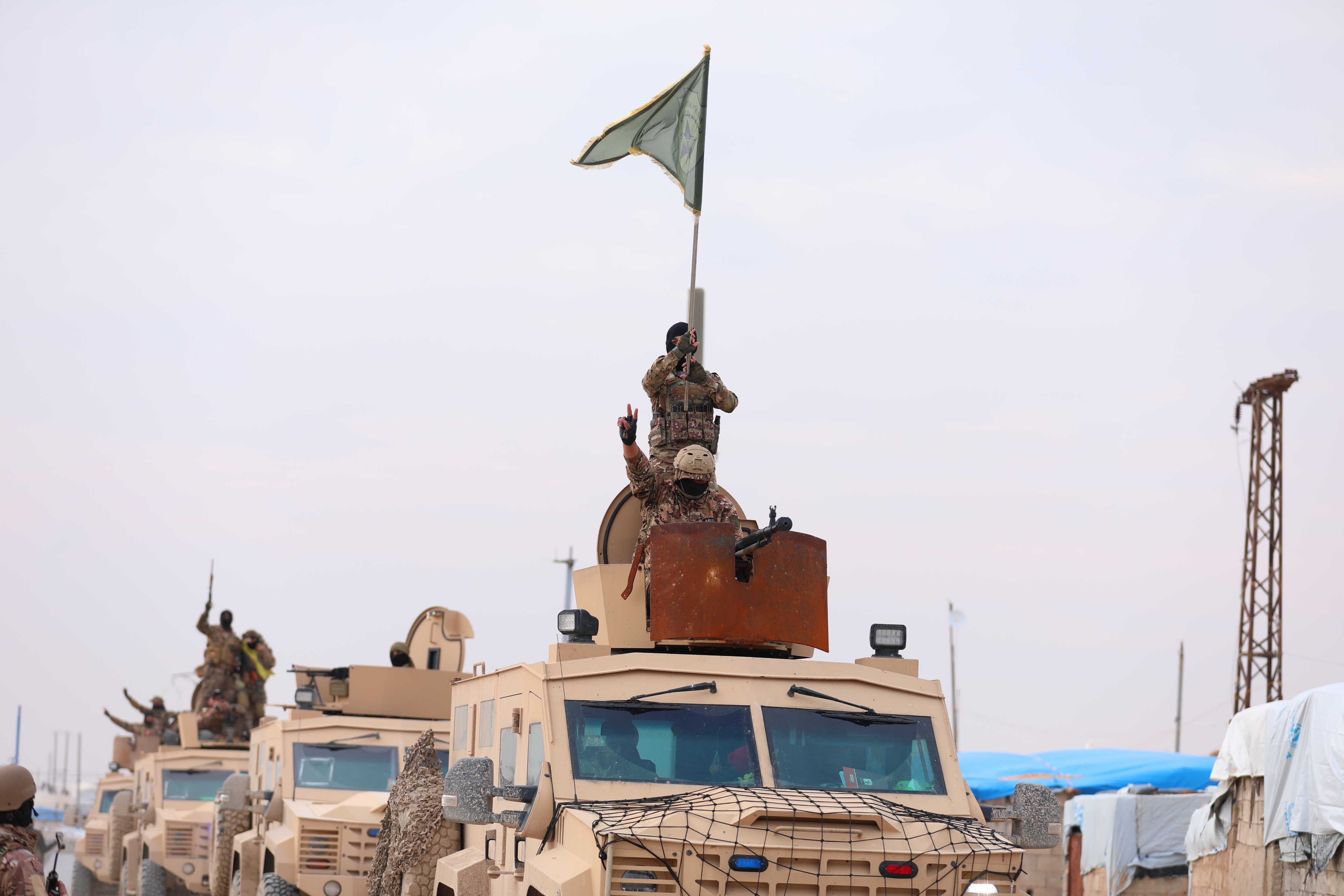 「敘利亞民主力量」一直是美國打擊伊斯蘭國（ISIS）武裝分子的主要合作夥伴。圖/取自Syrian Democratic Forces @SDF_Syria
