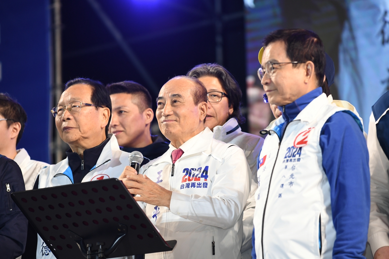 前立法院長王金平登台也是一大亮點。圖/讀者提供