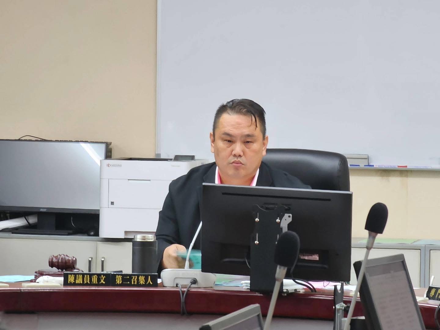 國民黨台北市議員陳重文遭判8年6月有期徒刑。圖/取自陳重文臉書