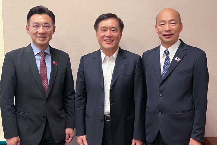揭密同框韓、江「饅頭問政」　郝龍斌：我是黨內現在最需要的主席