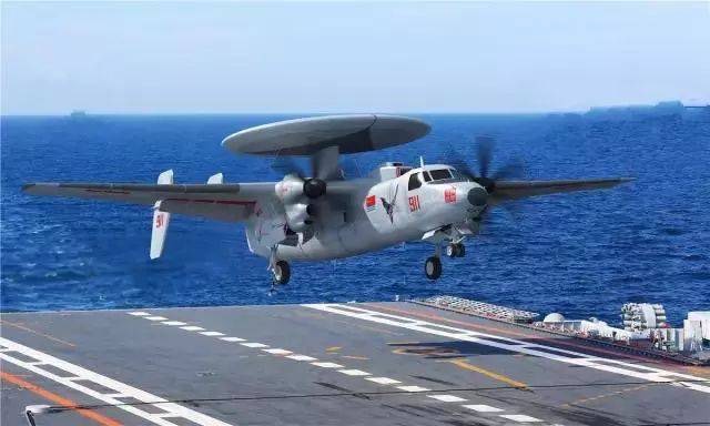 中共解放軍空警-600艦載預警機，是航母的專屬配備。圖/取自航空知識官方帳號
