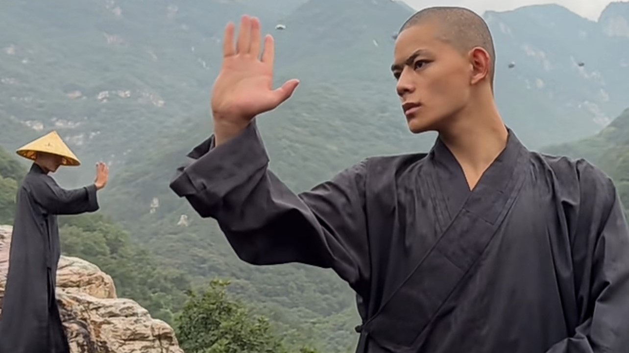 秋風魅力出眾，在社群網路極受關注。圖/截自少林秋風微信