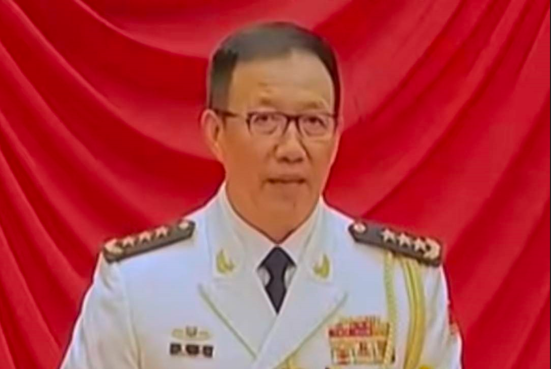 大陸防長董軍向駐華武官、國際人士宣誓：反台獨、反外來干涉