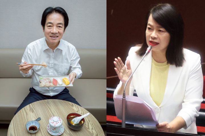 先吃壽司再解禁福島食品　許宇甄批賴政府把食安當外交籌碼