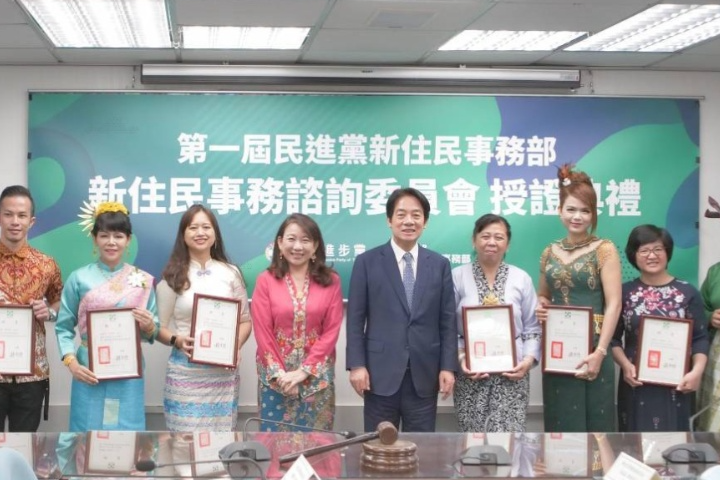 從大陸到東南亞！21位新住民諮委獲賴清德授證：認同台灣就是國家的主人