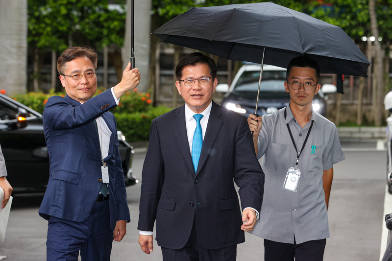 駐美代表俞大㵢遭爆料亂花公帑，外交部長林佳龍25日表示，外交部有請俞大㵢寫報告，核可的項目並沒有違法，沒核可的部分後來也沒有採購。圖/中央社