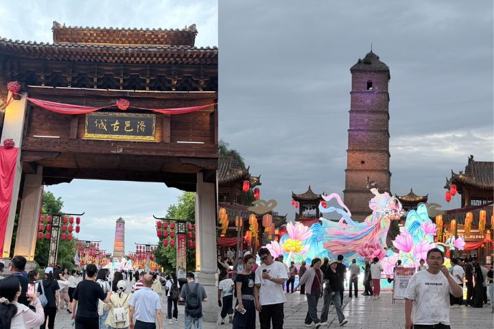 穿越千年古都！洛陽「洛邑古城」爆紅　天女散花吸逾7千萬人朝聖