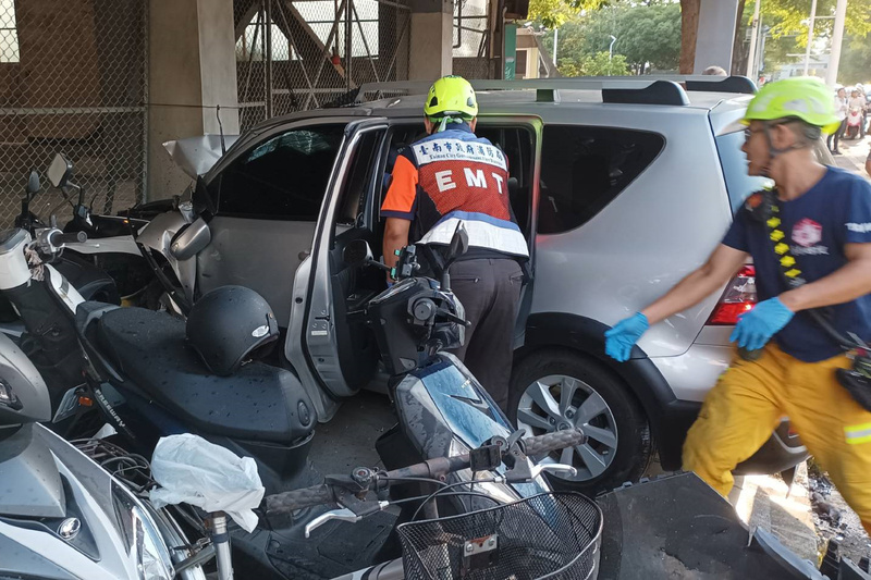 成功大學成功校區12日下午發生一起死亡車禍。圖/中央社