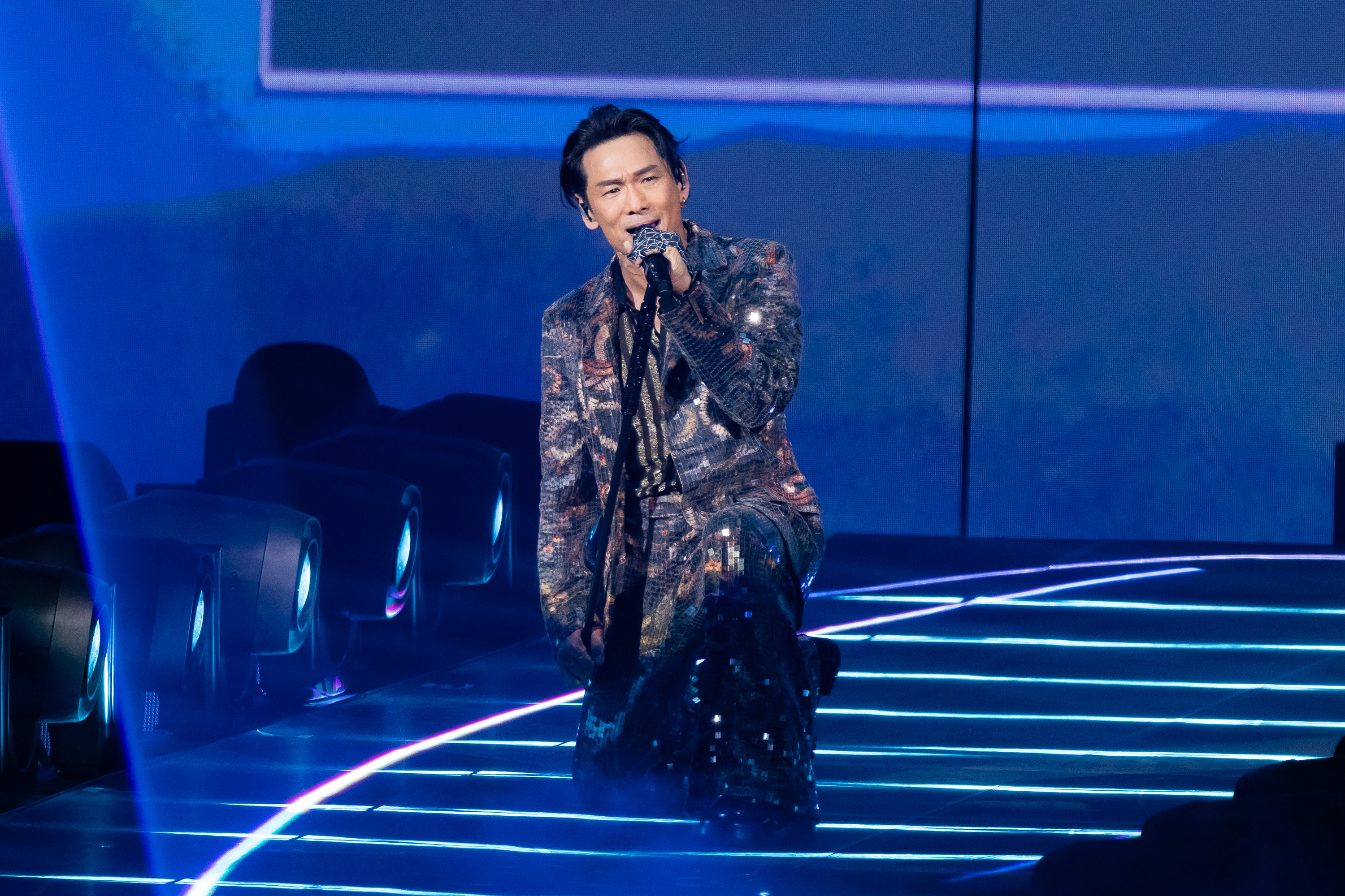 杜德偉自1993年在當時台北體育場開個唱之後，相隔30年才又在台灣舉辦個人演唱會。圖/田瑜萍攝