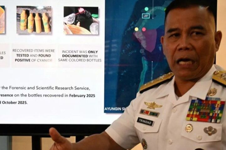 菲律賓控中在南海投放劇毒氰化物　中國外交部：自導自演不值一駁