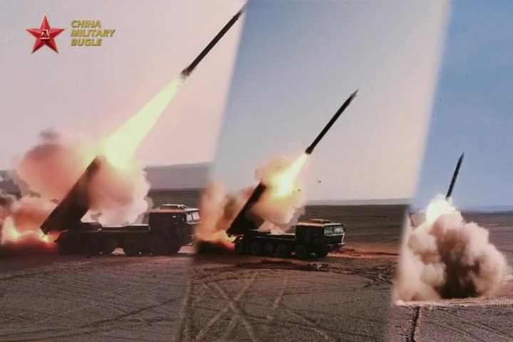 從公開畫面觀察,PHL-191採用模組化發射設計,可依任務需求更換不同口徑與用途的發射模組。圖/取自中國軍網