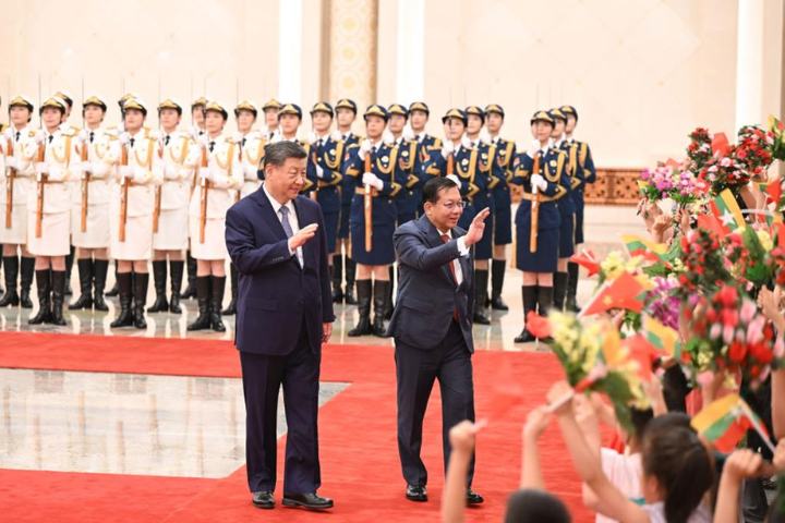 習近平高規格會緬甸總統！中緬聯手掃蕩電詐園區　力挺軍政府訊號升高