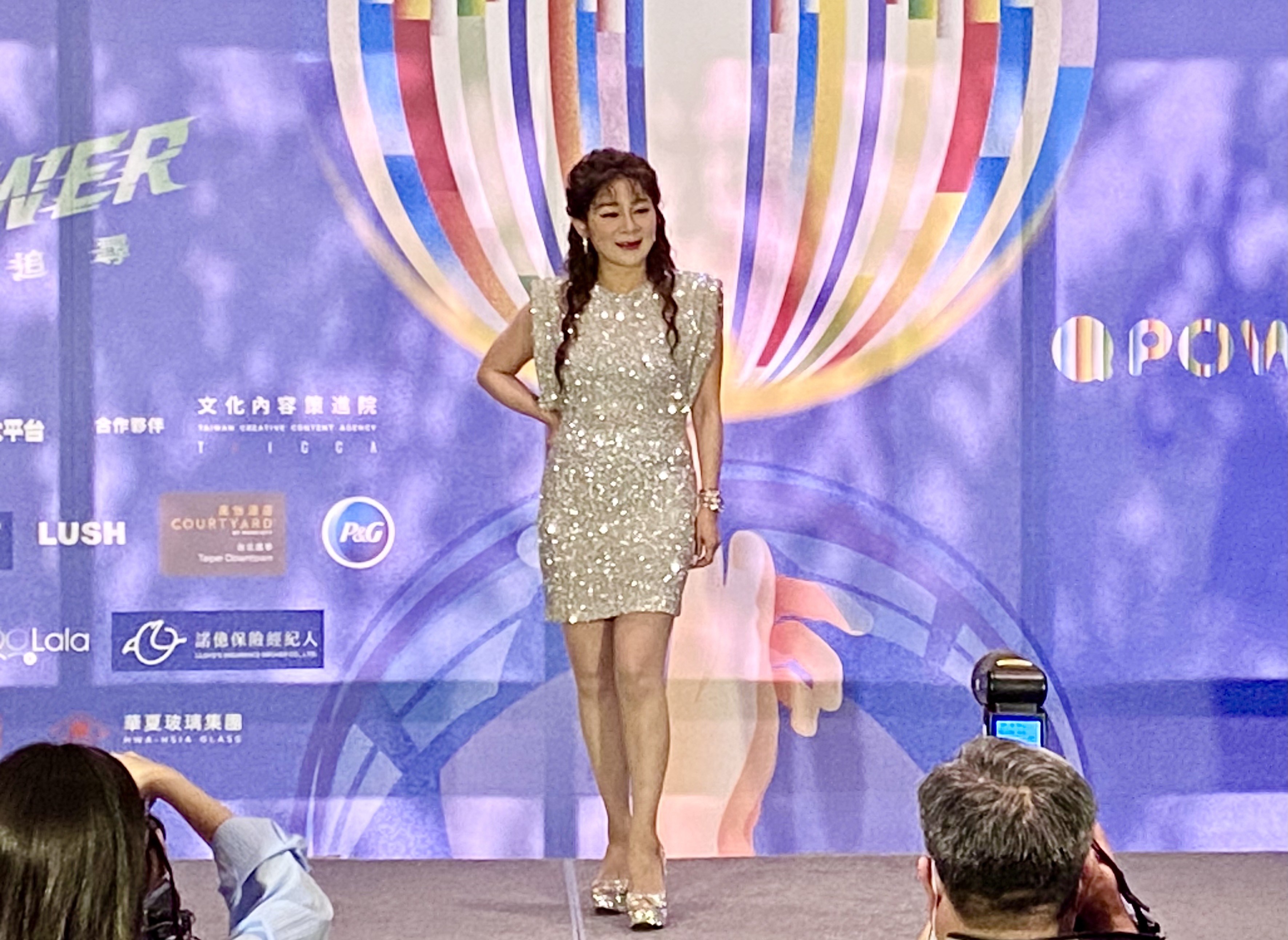 王彩樺擔任第二屆Q POWER活動大使，將於變裝皇后同台表演。圖/田瑜萍攝 